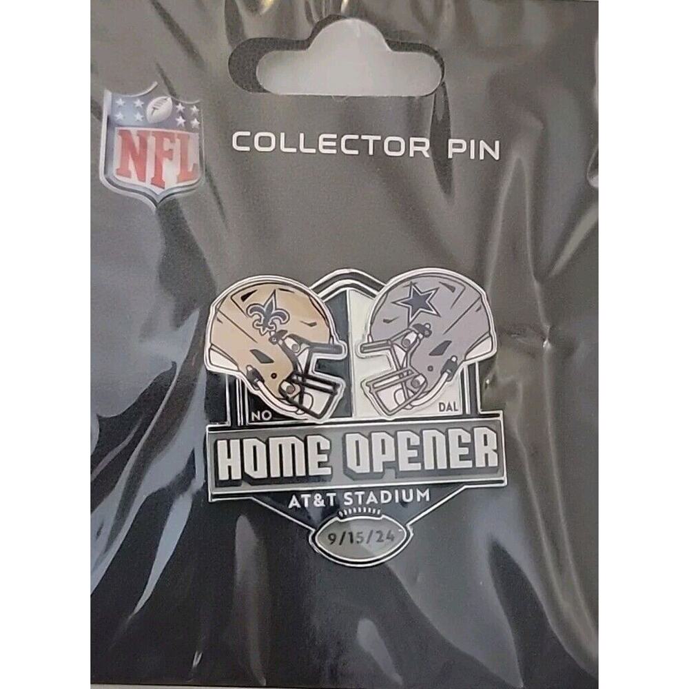 Dallas Cowboys VS New Orleans Saints AT&T Stadium Game Day Lapel Pin 9/16/24